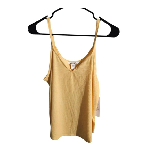 Athleta Casual Lounge Tank Top Size M Yellow - Picture 3 of 9